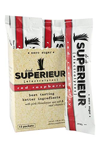 Supérieur Electrolytes Red Raspberry - Box 14 Packets