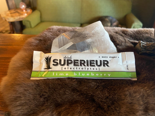 Supérieur Electrolytes Lime Blueberry Single Serve