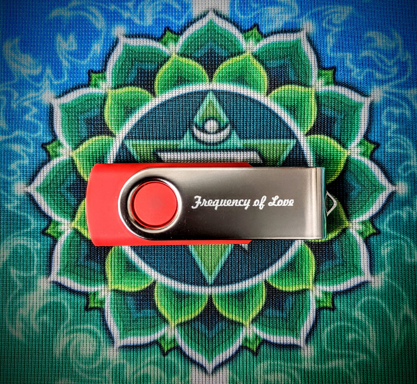 Frequency of LOVE - USB Drive with Song Notes and Music