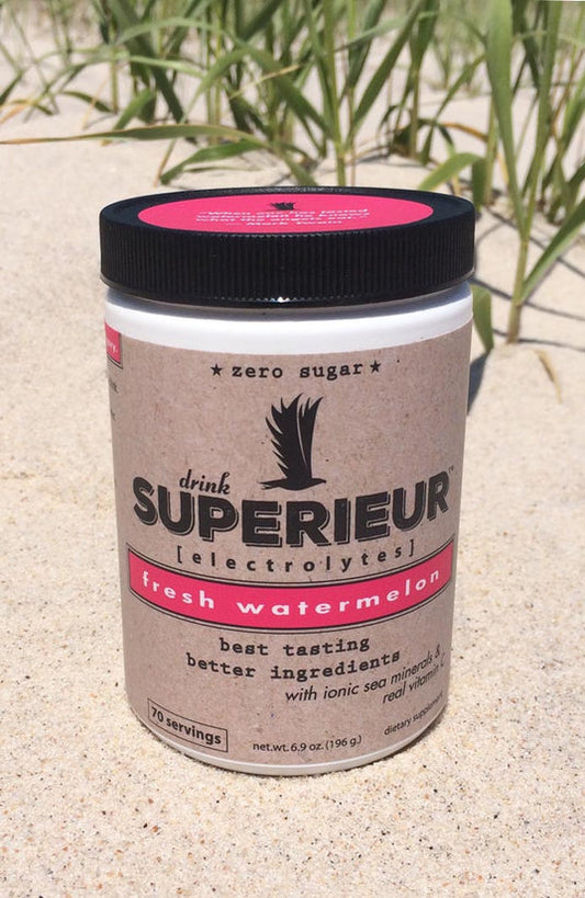 Supérieur Electrolytes - Fresh Watermelon Canister 70 servings